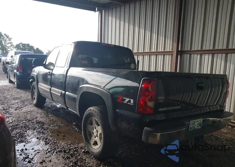 2006 Chevrolet Silverado 1500 Lt1 из США, поврежденный, VIN 1GCEK19B76Z180964